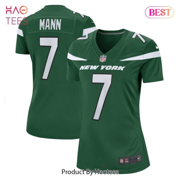Braden Mann New York Jets Nike Women’s Game Jersey Gotham Green