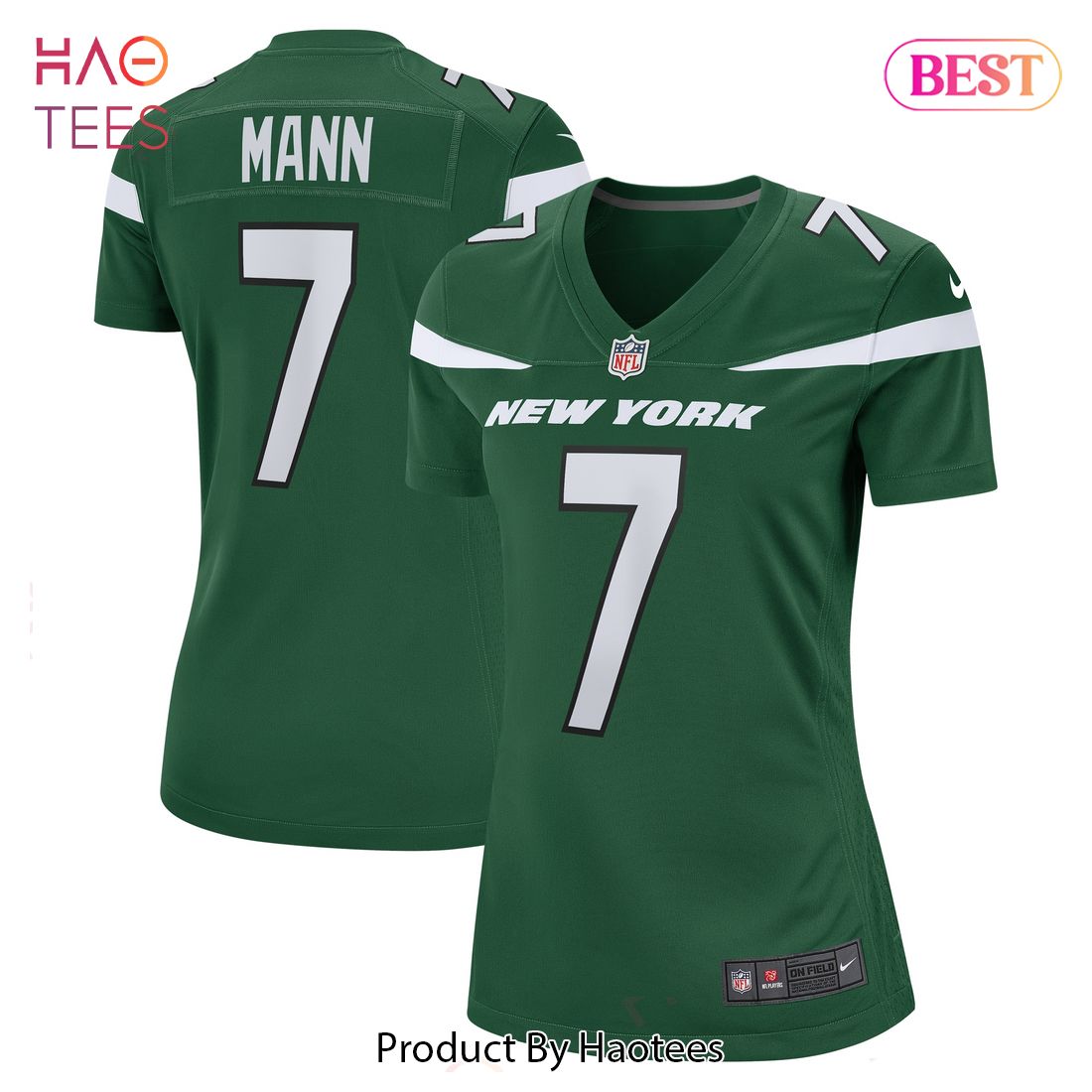 Braden Mann New York Jets Nike Women’s Game Jersey Gotham Green Luxury Store