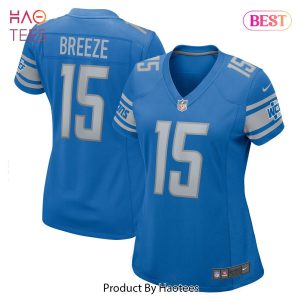 Brady Breeze Detroit Lions Nike Women’s Player Game Jersey Blue