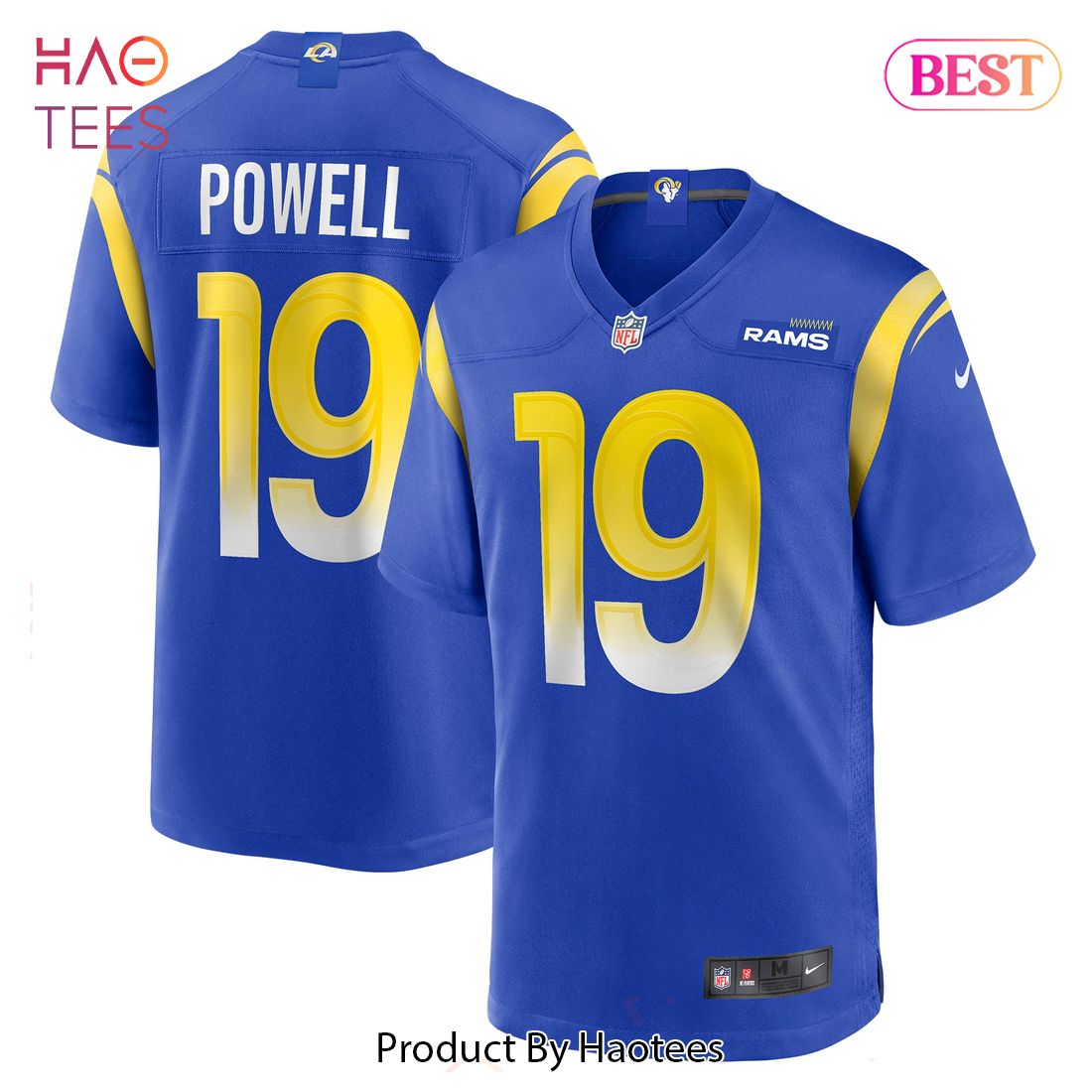 Brandon Powell Los Angeles Rams Nike Game Jersey Royal Luxury Store