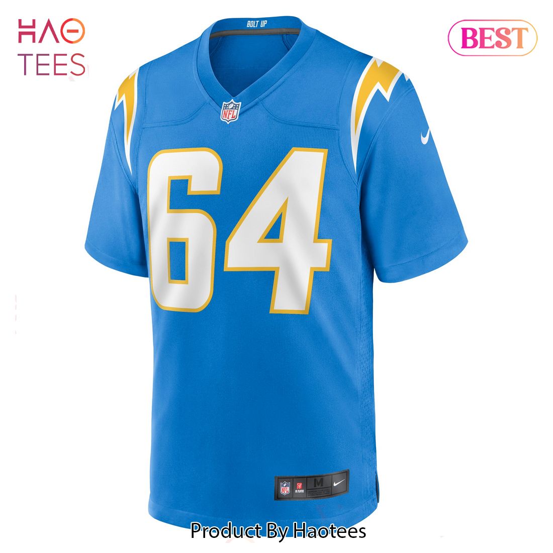 Brenden Jaimes Los Angeles Chargers Nike Game Jersey Powder Blue Luxury Store