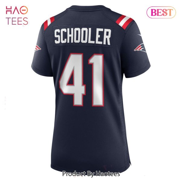 Brenden Schooler New England Patriots Nike Women’s Game Player Jersey Navy
