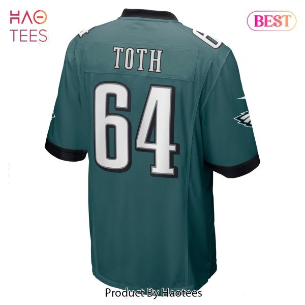 Brett Toth Philadelphia Eagles Nike Game Jersey Midnight Green