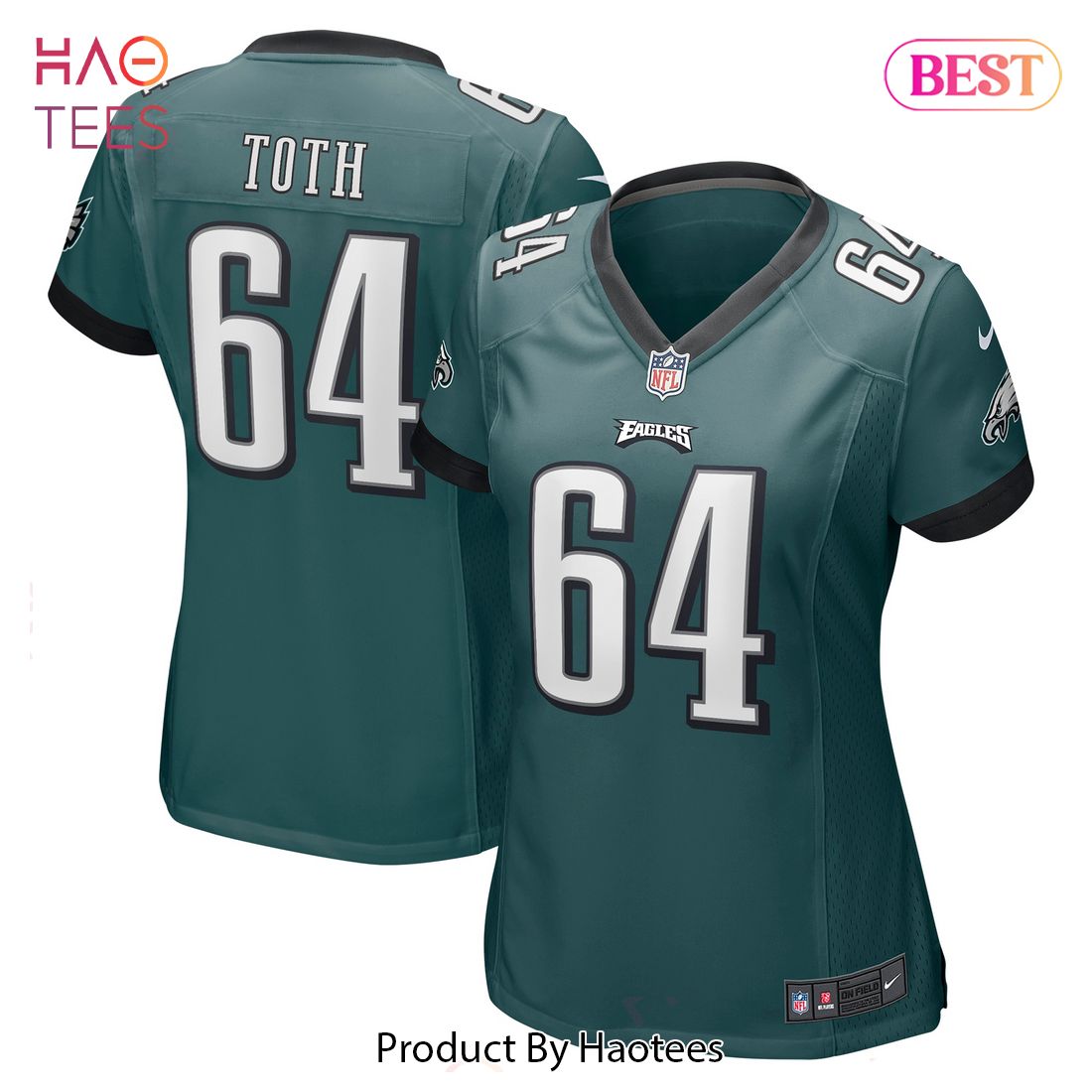 Brett Toth Philadelphia Eagles Nike Women’s Game Jersey Midnight Green Luxury Store