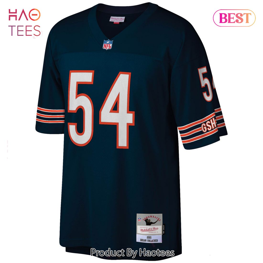 Brian Urlacher Chicago Bears Mitchell & Ness Legacy Replica Jersey Navy Brian Urlacher Chicago Bears Mitchell & Ness Legacy Replica Jersey Navy