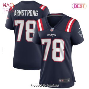 Bruce Armstrong New England Patriots Nike Women’s Game Retired Player Jersey Navy