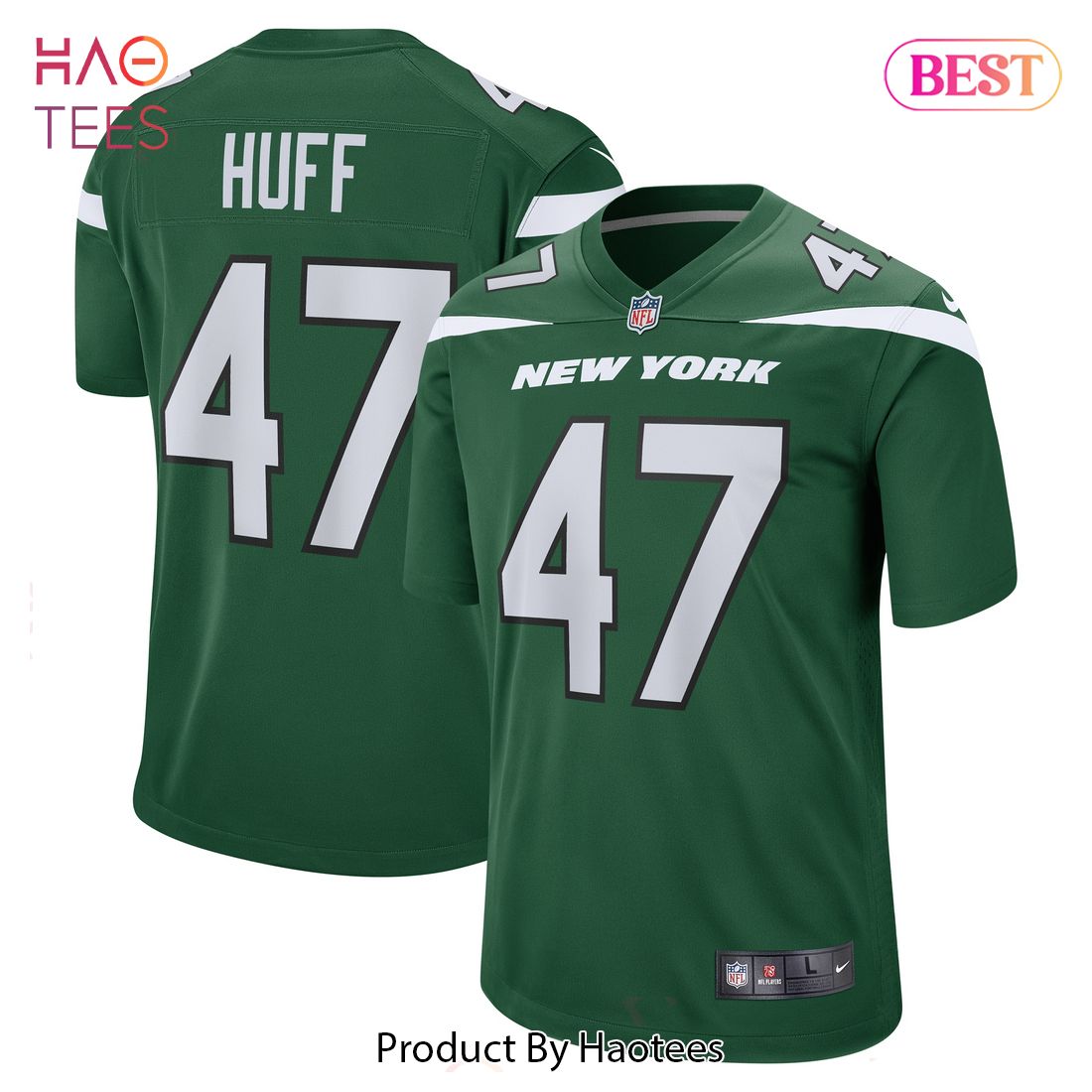 Bryce Huff New York Jets Nike Game Jersey Gotham Green Luxury Store