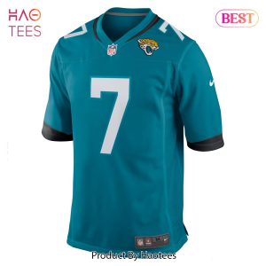 Byron Leftwich Jacksonville Jaguars Nike Retired Player Game Jersey Teal