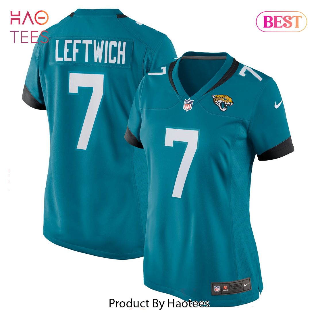 Byron Leftwich Jacksonville Jaguars Nike Women’s Retired Player Game Jersey Teal Luxury Store