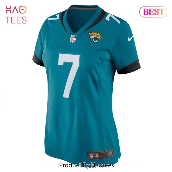 Byron Leftwich Jacksonville Jaguars Nike Women’s Retired Player Game Jersey Teal