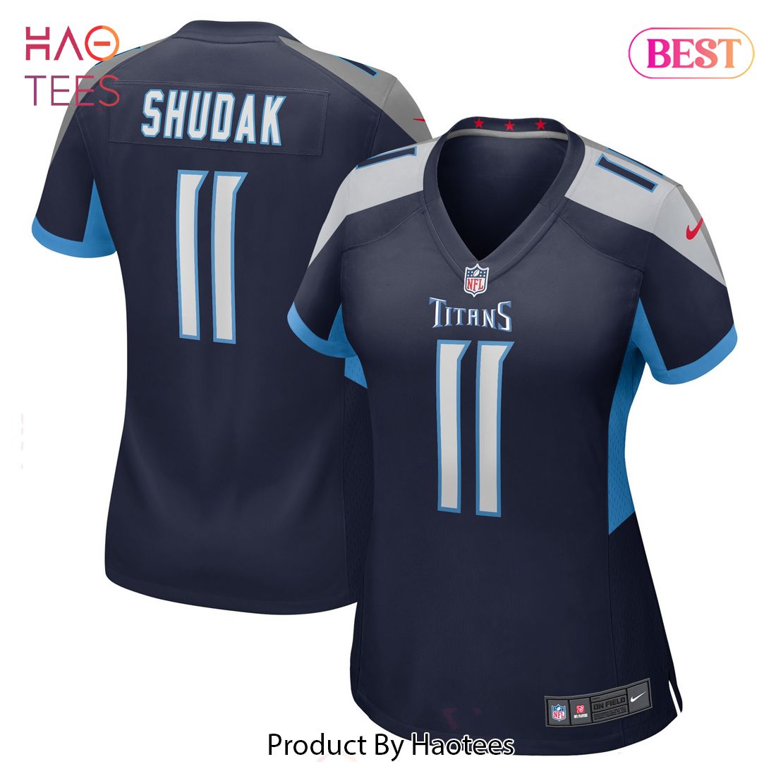 Caleb Shudak Tennessee Titans Nike Women’s Game Player Jersey Navy