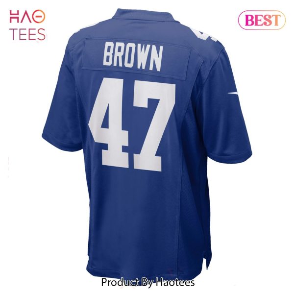 Cam Brown New York Giants Nike Game Jersey Royal