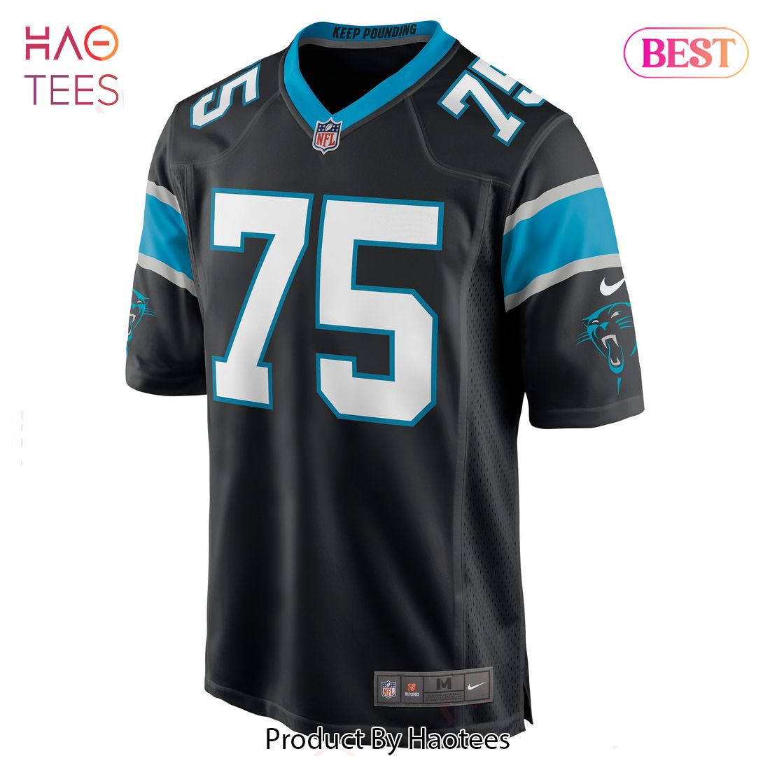 Cameron Erving Carolina Panthers Nike Game Jersey Black Luxury Store