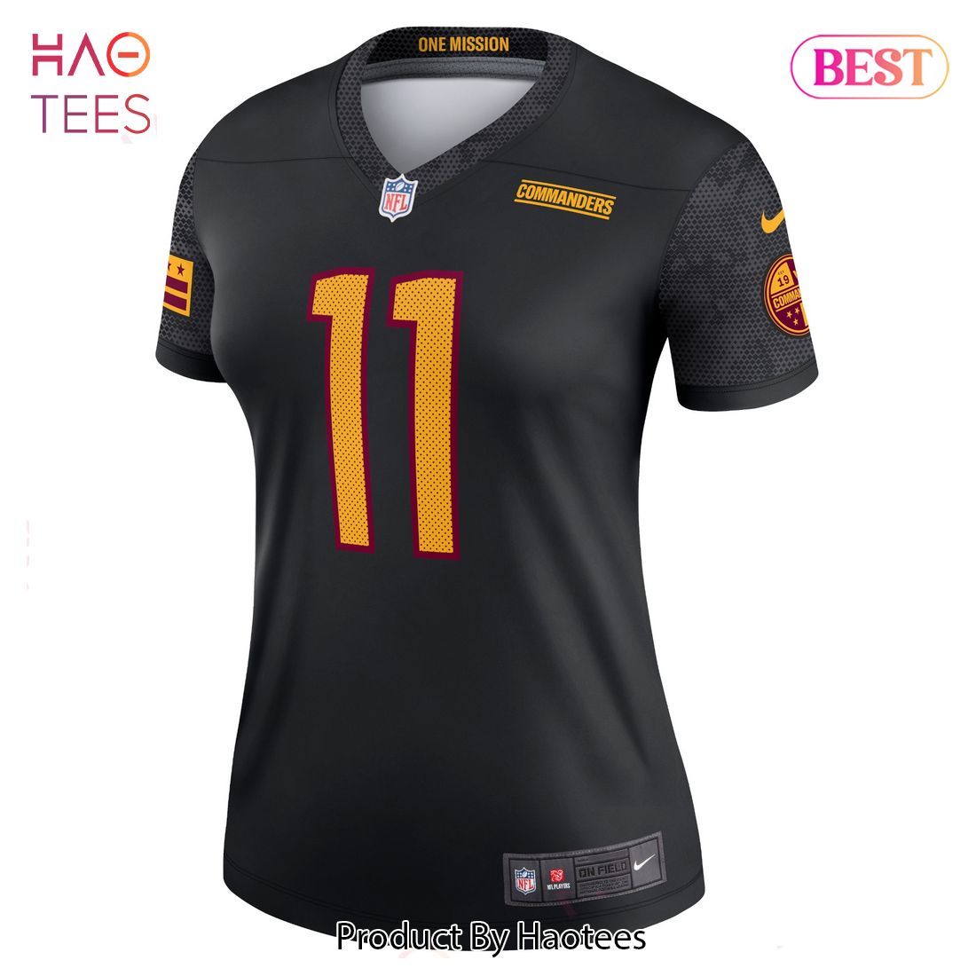 Carson Wentz Washington Commanders Nike Women’s Alternate Legend Jersey Black Luxury Store