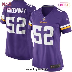 Chad Greenway Minnesota Vikings Nike Women’s Game Jersey Purple