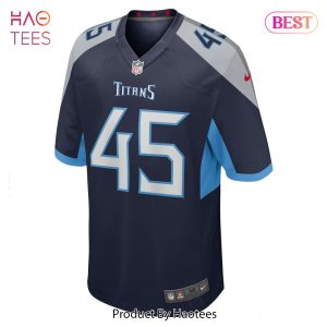 Chance Campbell Tennessee Titans Nike Player Game Jersey Navy