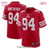 Charles Omenihu San Francisco 49ers Nike Game Player Jersey Scarlet