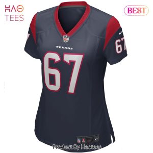Charlie Heck Houston Texans Nike Women’s Game Jersey Navy