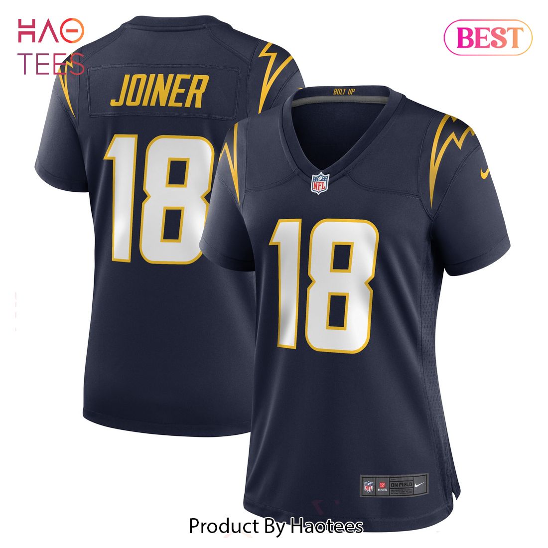 Charlie Joiner Los Angeles Chargers Nike Women’s Retired Player Jersey Navy