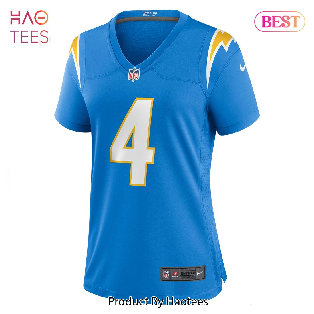 Chase Daniel Los Angeles Chargers Nike Women's Game Jersey Powder Blue