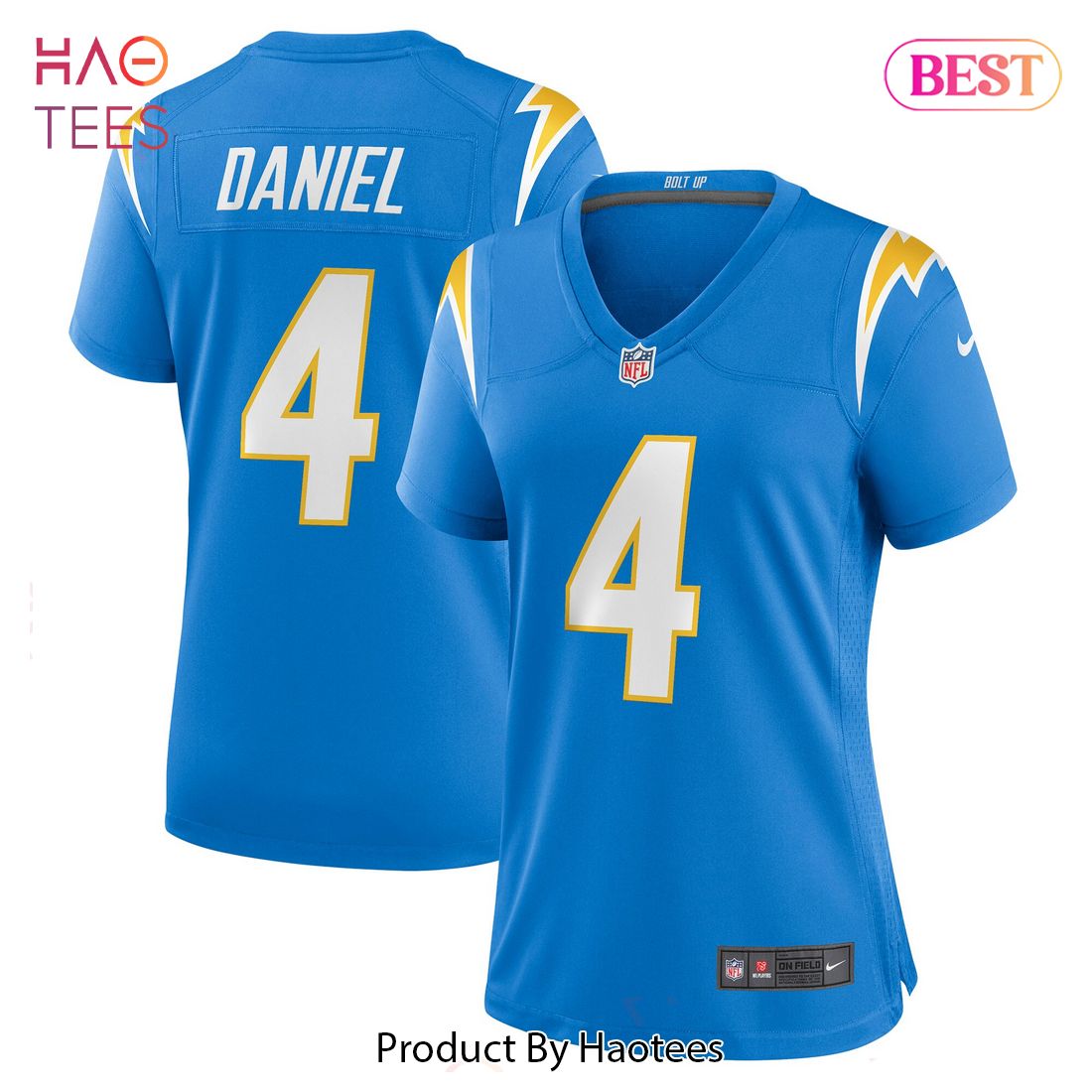 Chase Daniel Los Angeles Chargers Nike Women's Game Jersey Powder Blue
