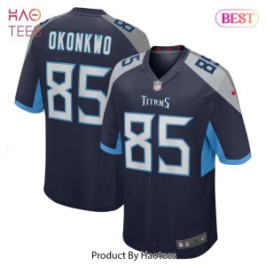 Chigoziem Okonkwo Tennessee Titans Nike Game Player Jersey Navy