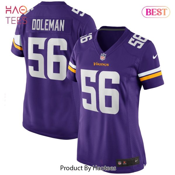 Chris Doleman Minnesota Vikings Nike Women’s Game Retired Player Jersey Purple