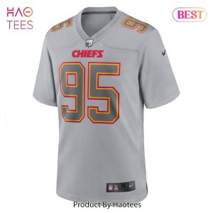 Chris Jones Kansas City Chiefs Nike Atmosphere Fashion Game Jersey Gray