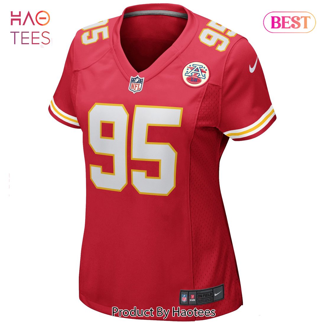 Chris Jones Kansas City Chiefs Nike Women’s Game Jersey Red Luxury Store