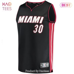 Chris Silva Miami Heat Fanatics Branded 2021 22 Fast Break Replica Jersey Icon Edition Black