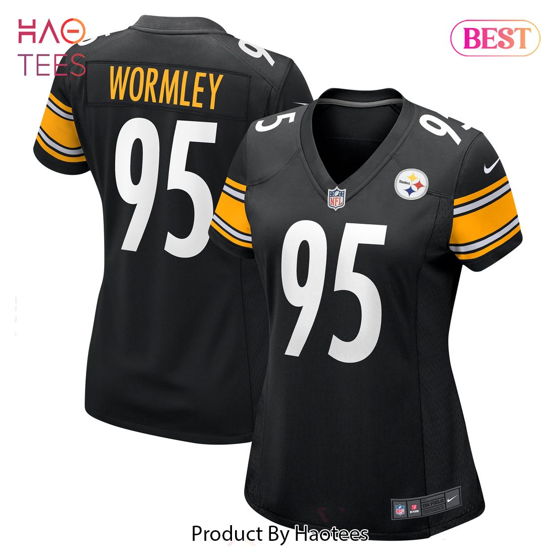 Chris Wormley Pittsburgh Steelers Nike Women’s Game Jersey Black
