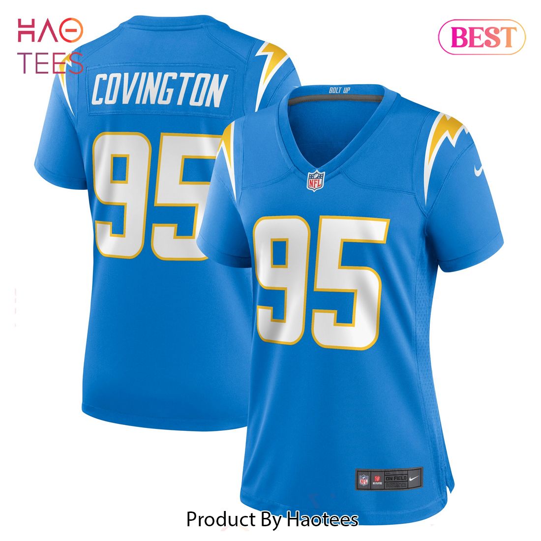 Christian Covington Los Angeles Chargers Nike Women's Game Jersey Powder Blue
