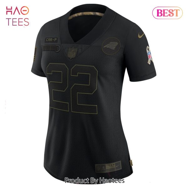 Christian McCaffrey Carolina Panthers Nike Women’s 2020 Salute To Service Limited Jersey Black