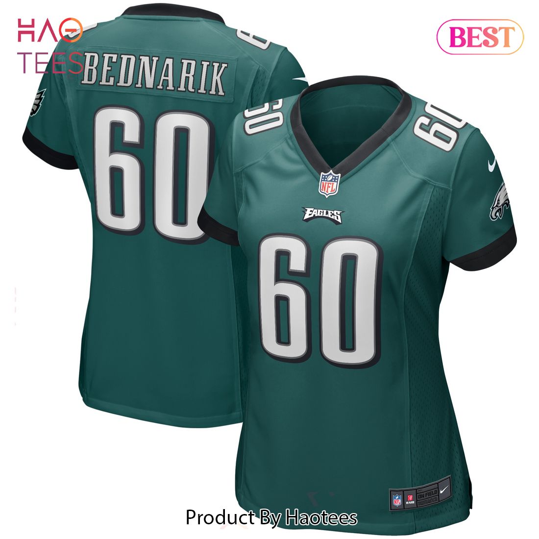 Chuck Bednarik Philadelphia Eagles Nike Women’s Game Retired Player Jersey Midnight Green Luxury Store