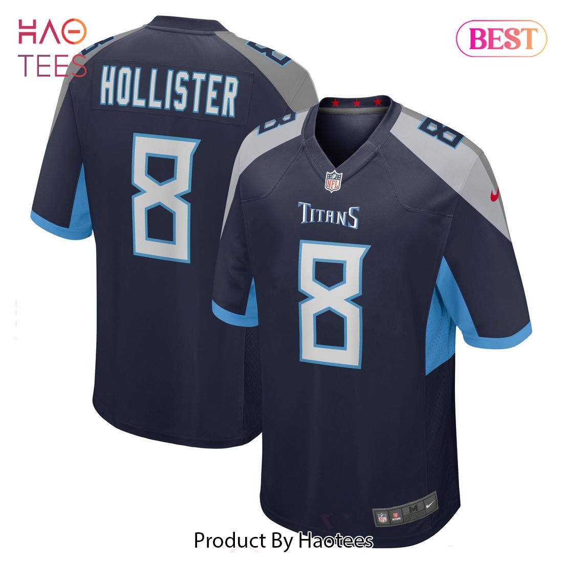 Cody Hollister Tennessee Titans Nike Game Player Jersey Navy