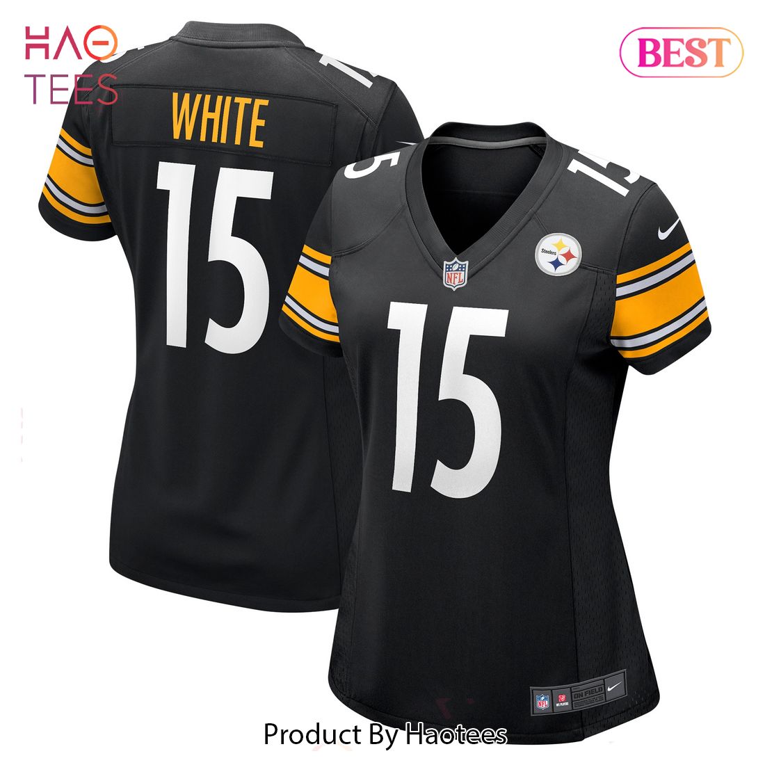 Cody White Pittsburgh Steelers Nike Women's Game Jersey Black