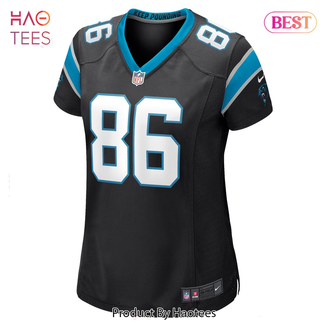 Colin Thompson Carolina Panthers Nike Women’s Game Jersey Black Luxury Store