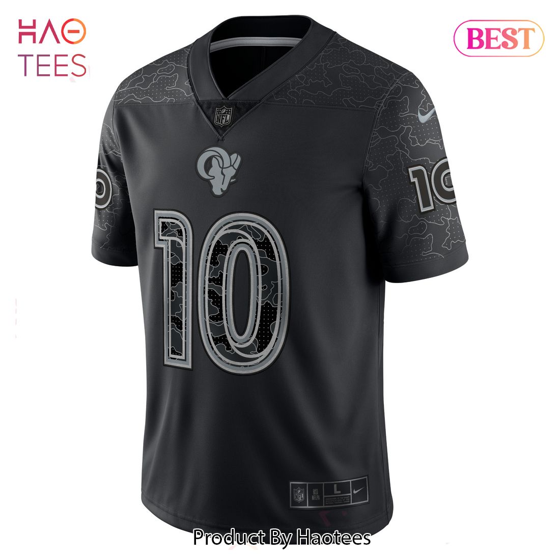 Cooper Kupp Los Angeles Rams Nike RFLCTV Limited Jersey Black