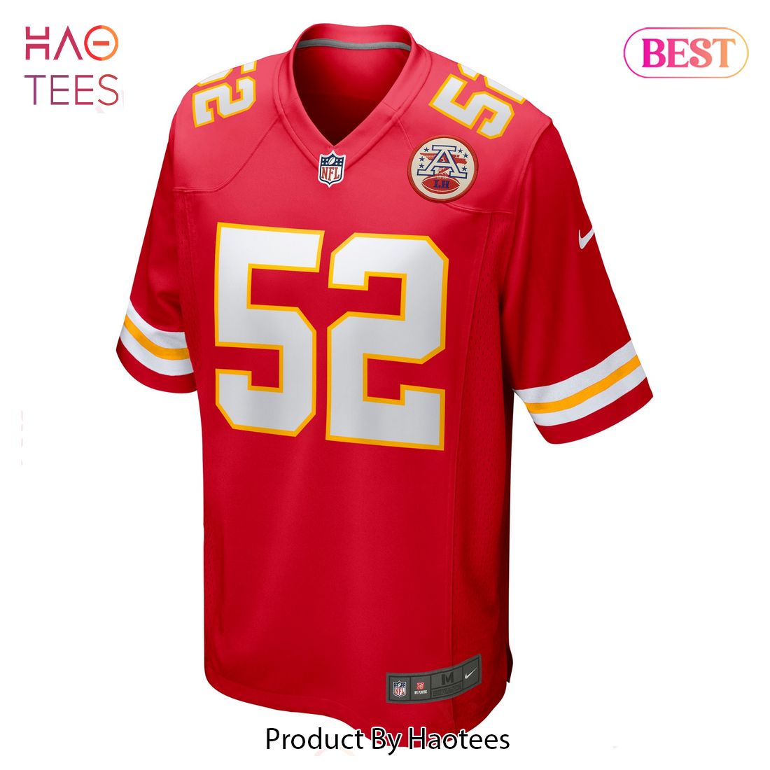 Creed Humphrey Kansas City Chiefs Nike Game Jersey Red Luxury Store