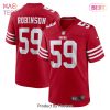 Curtis Robinson San Francisco 49ers Nike Game Player Jersey Scarlet