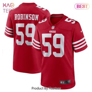 Curtis Robinson San Francisco 49ers Nike Game Player Jersey Scarlet
