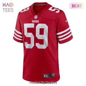 Curtis Robinson San Francisco 49ers Nike Game Player Jersey Scarlet