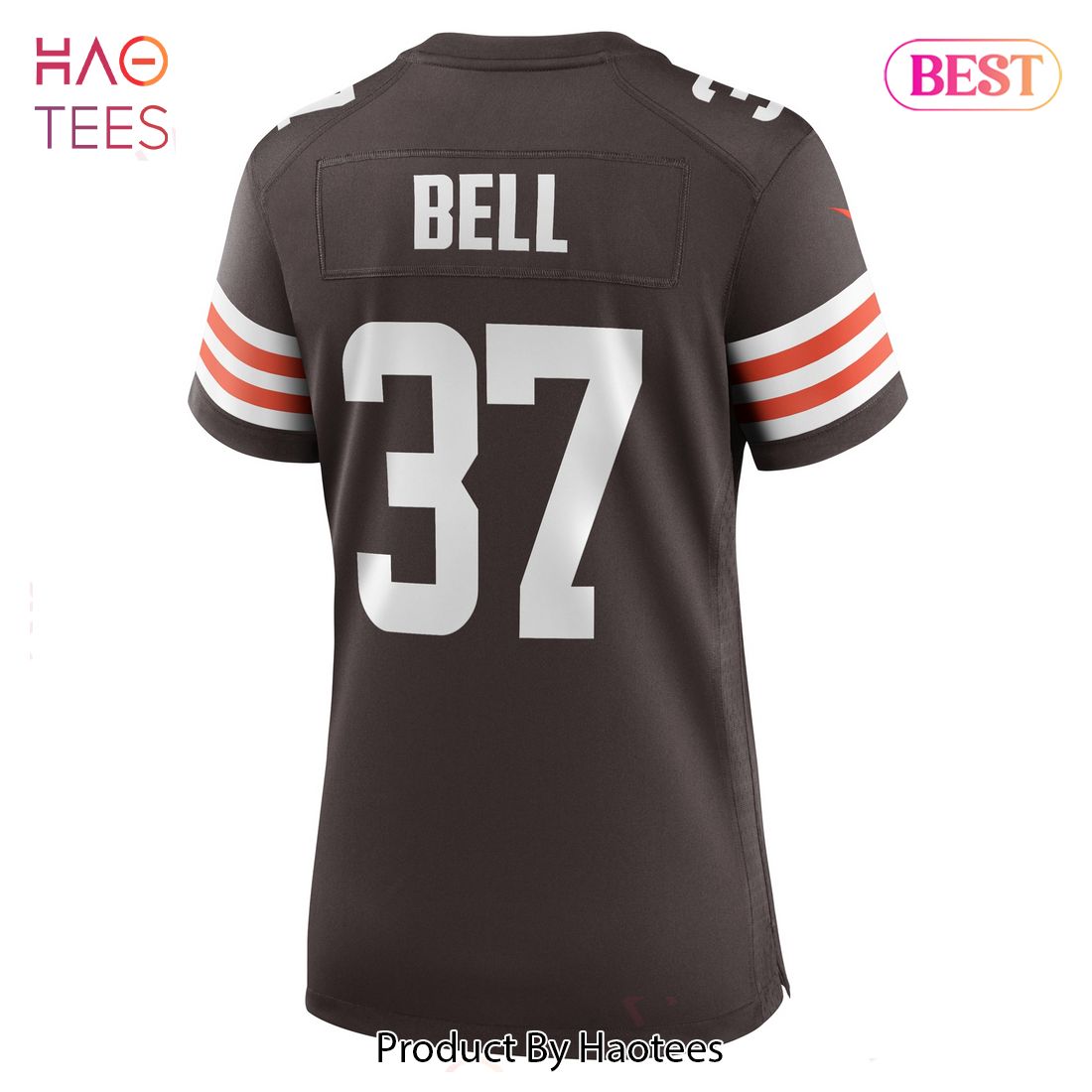 D'Anthony Bell Cleveland Browns Nike Women's Game Player Jersey Brown