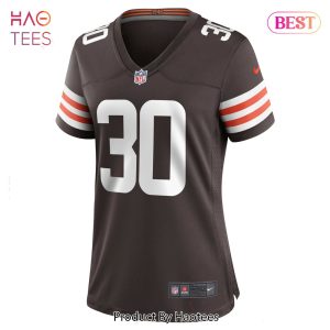 D’Ernest Johnson Cleveland Browns Nike Women’s Game Jersey Brown