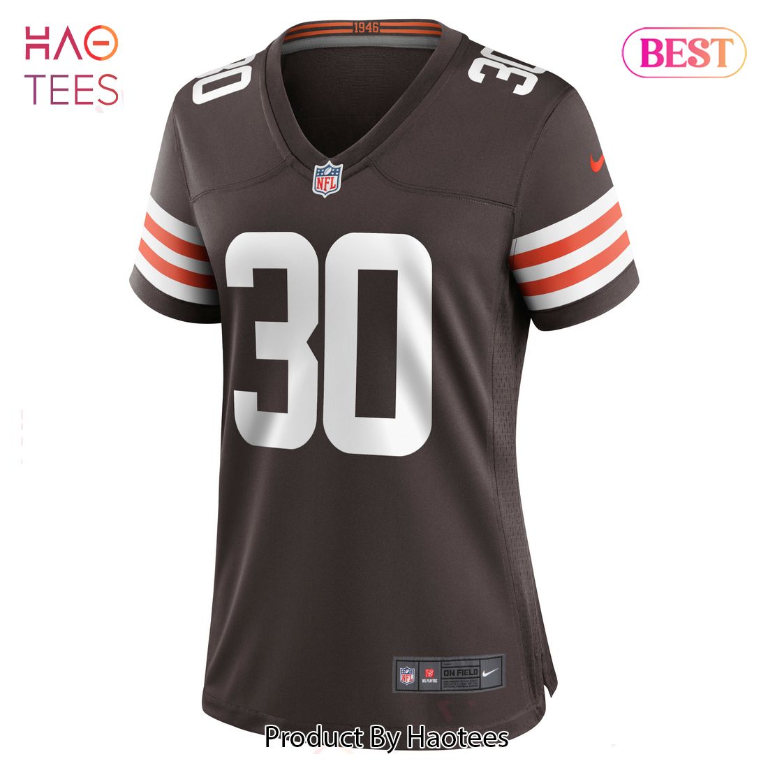 D’Ernest Johnson Cleveland Browns Nike Women’s Game Jersey Brown Luxury Store