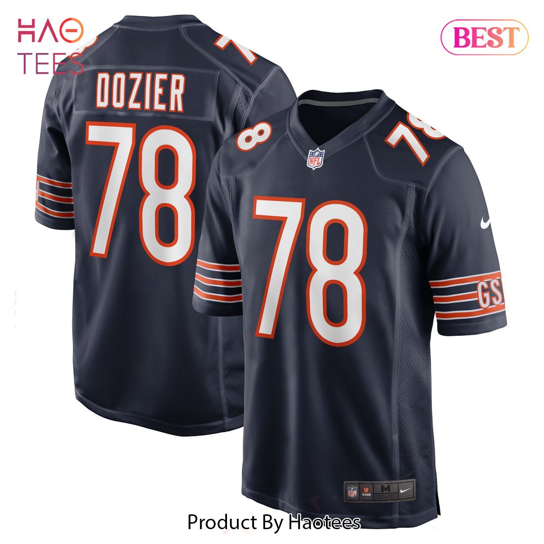 Dakota Dozier Chicago Bears Nike Game Jersey Navy