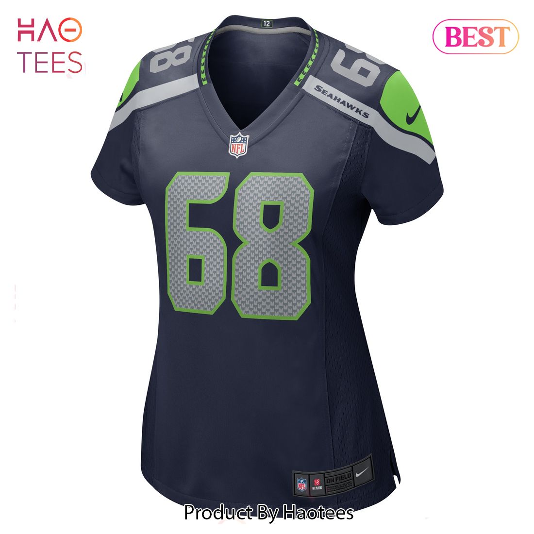 Damien Lewis Seattle Seahawks Nike Women’s Game Jersey College Navy Luxury Store