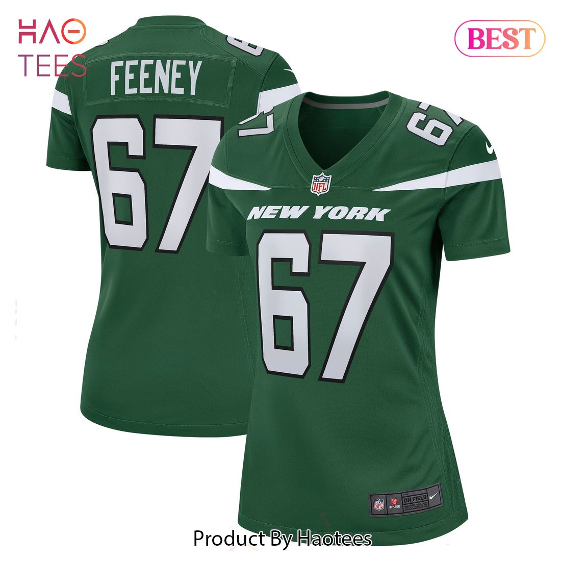 Dan Feeney New York Jets Nike Women’s Game Jersey Gotham Green Luxury Store