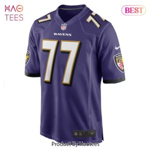 Daniel Faalele Baltimore Ravens Nike Player Game Jersey Purple