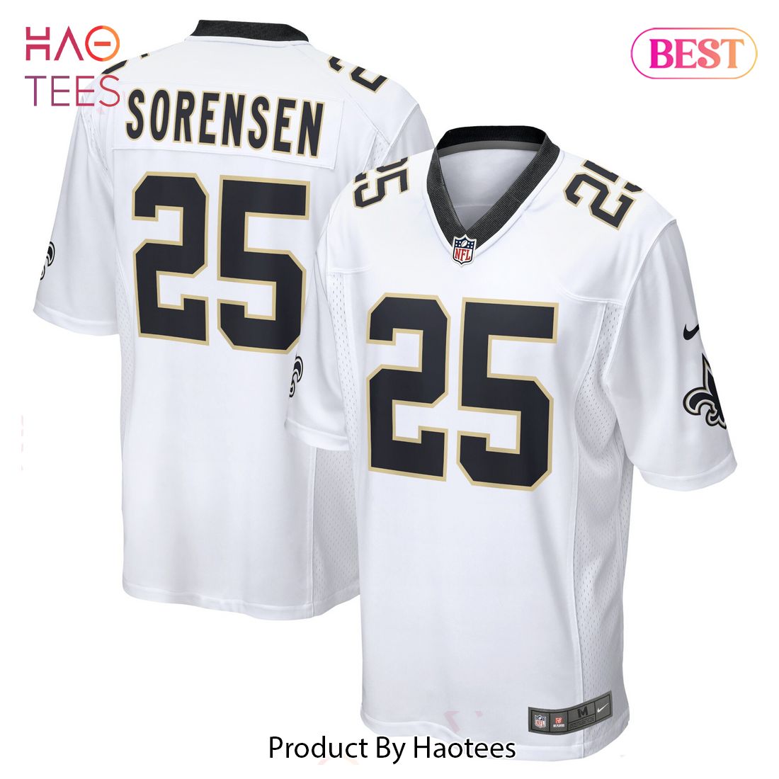 Daniel Sorensen New Orleans Saints Nike Player Game Jersey White